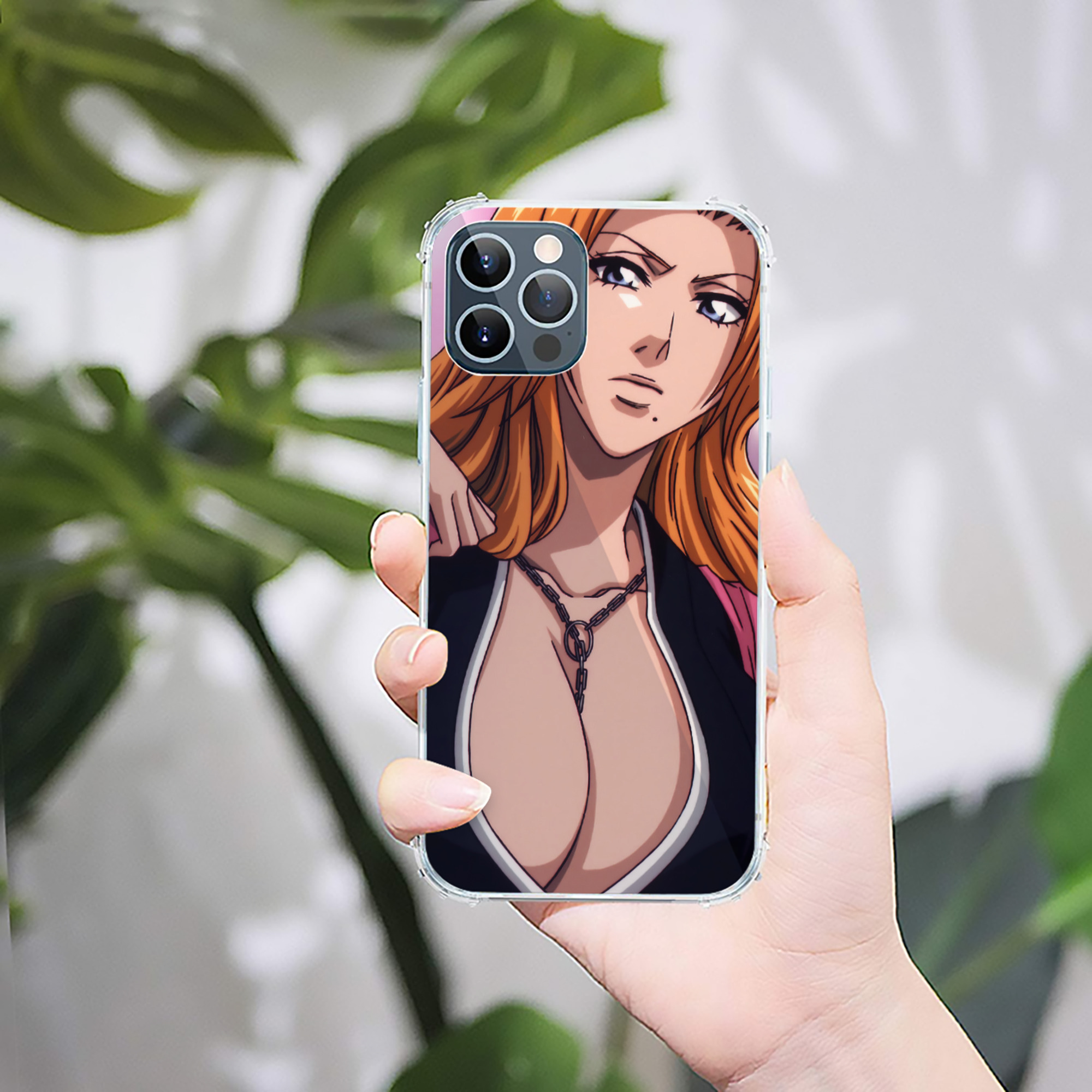 （画像用） ブリーチ BLEACH 【iPhone 12シリーズ対応】透明スマホケース（クリアソフトケース）